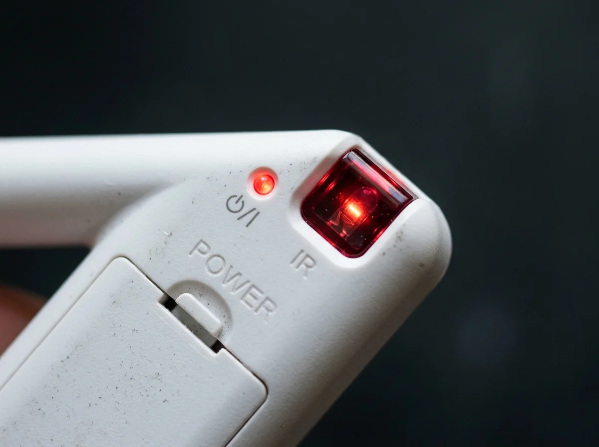 スマートリモコンの赤外線センサー