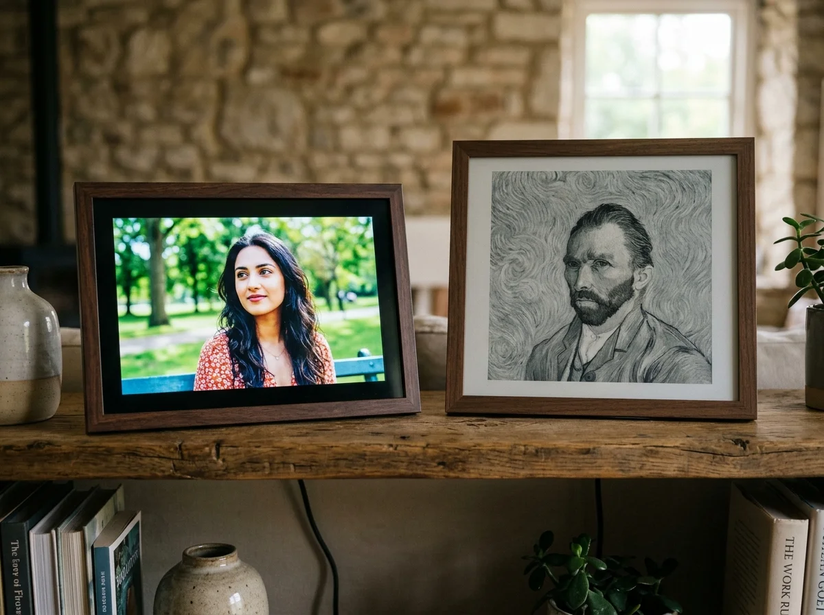 デジタルフレームの技術比較イメージ