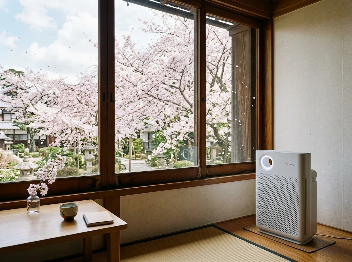 花粉シーズンの室内利用