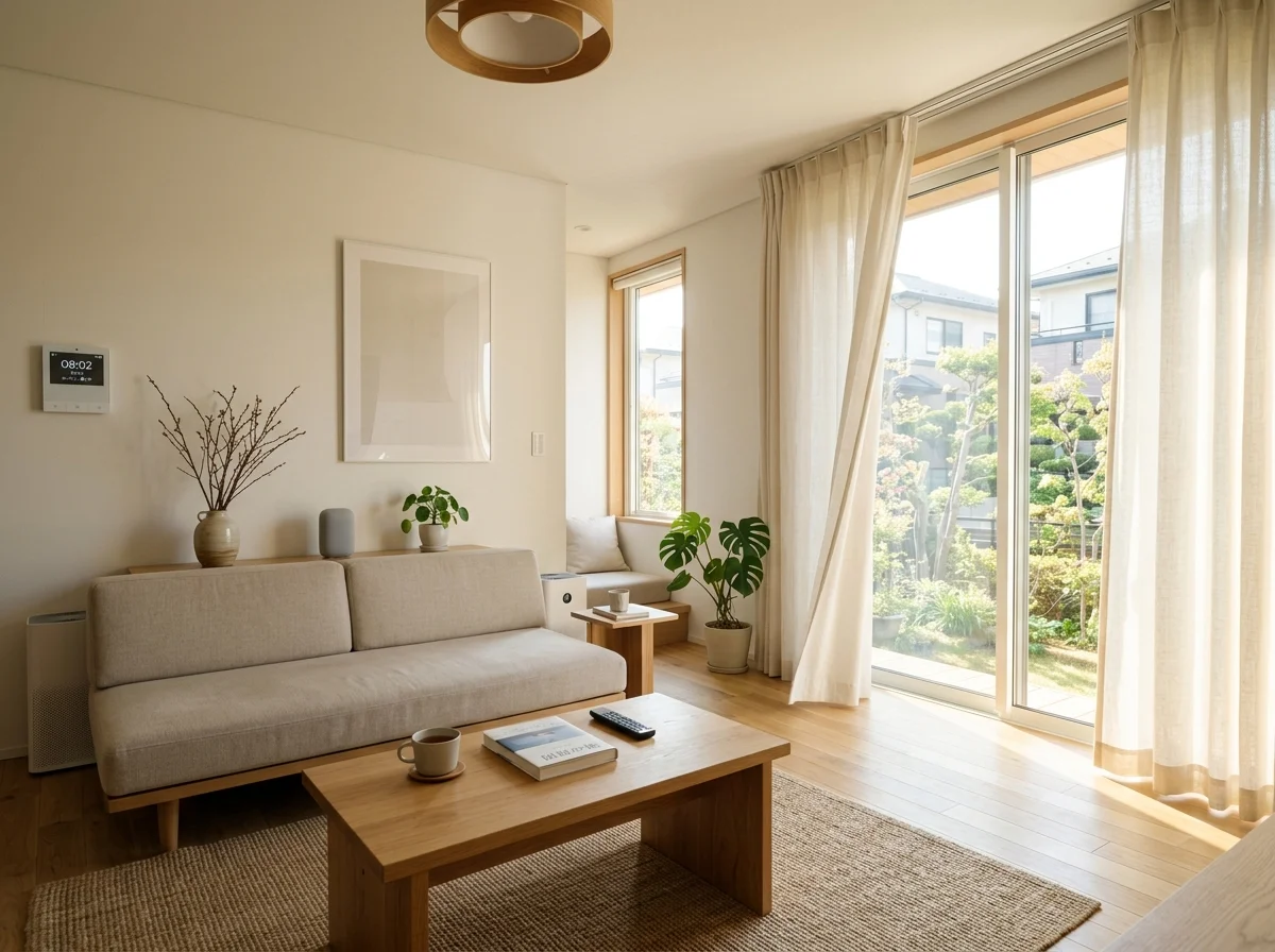 カーテンの自動開閉