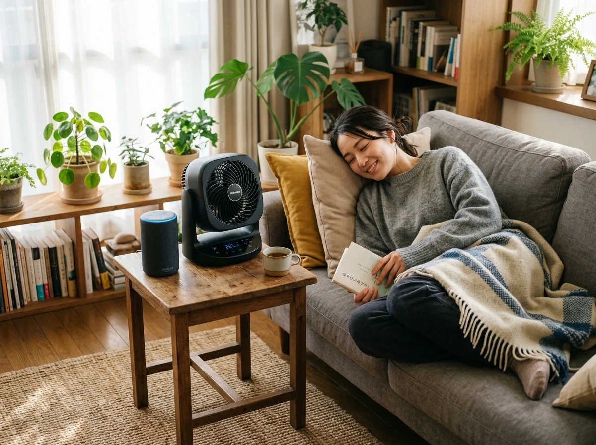 サーキュレーターの音声操作