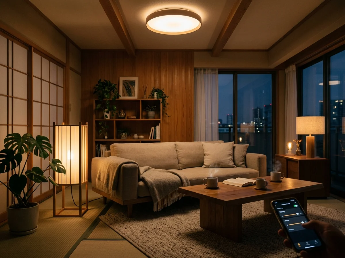 スマート照明による省エネ