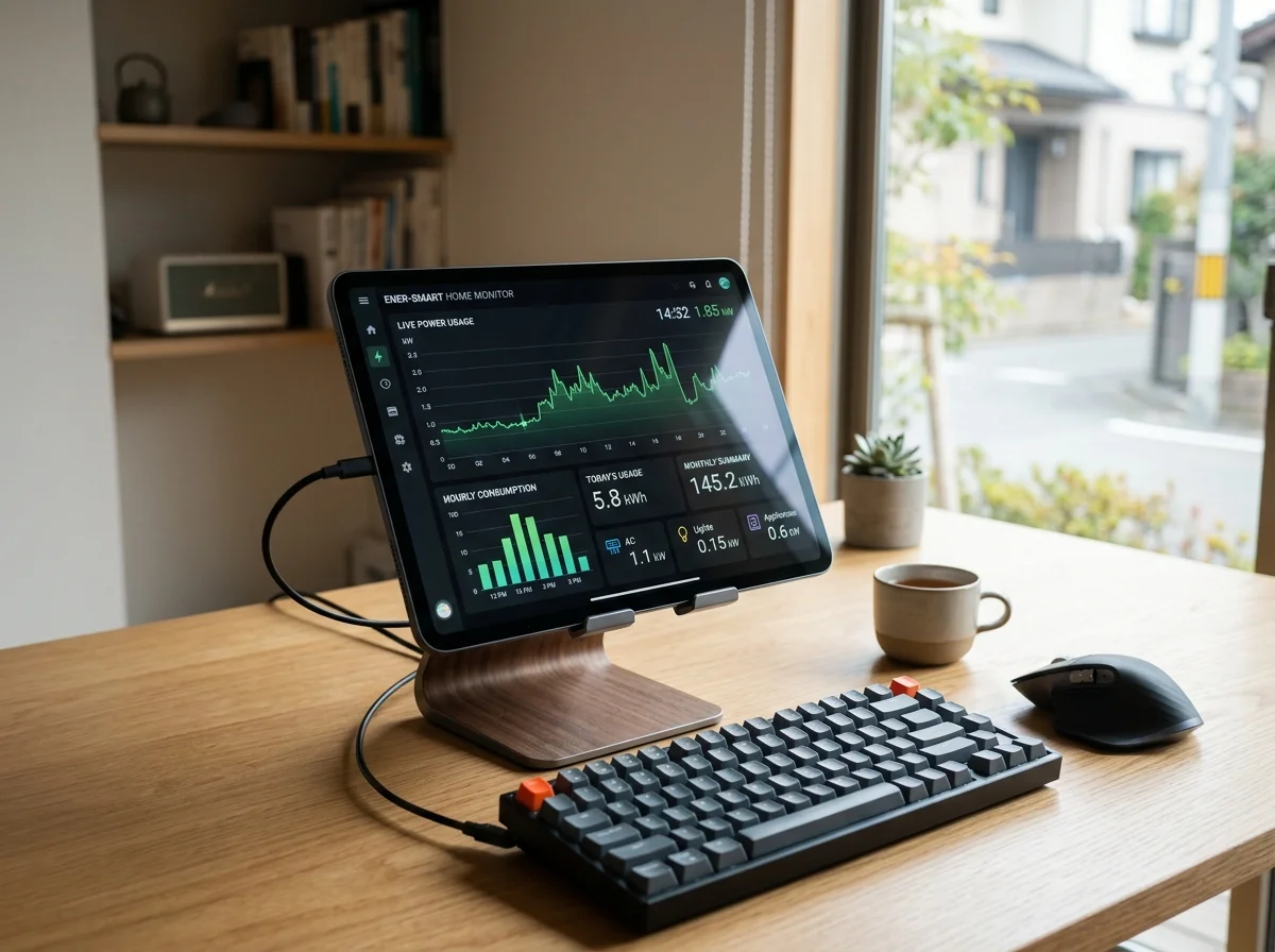 電力消費のモニタリングダッシュボード