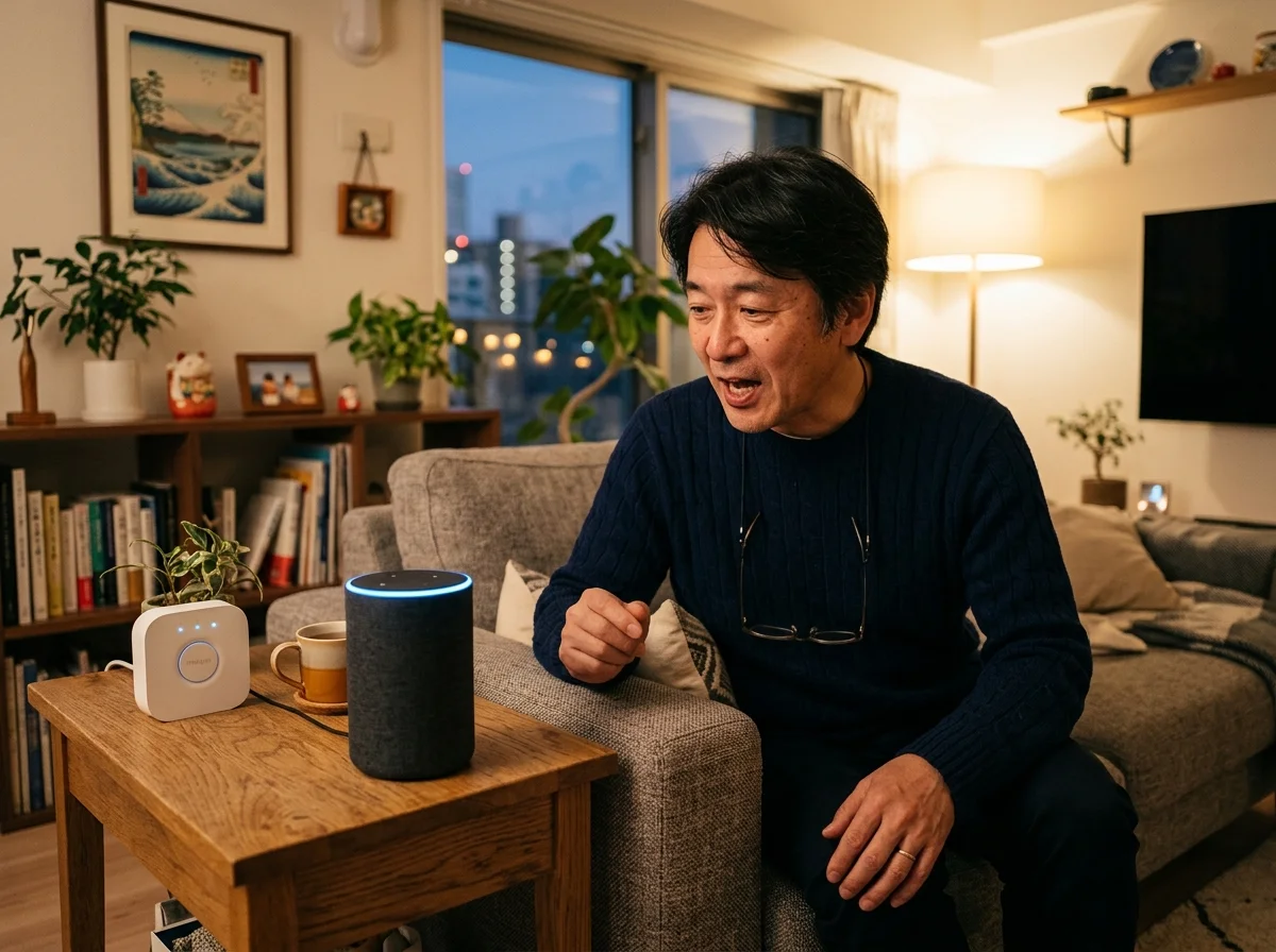 音声操作のイメージ