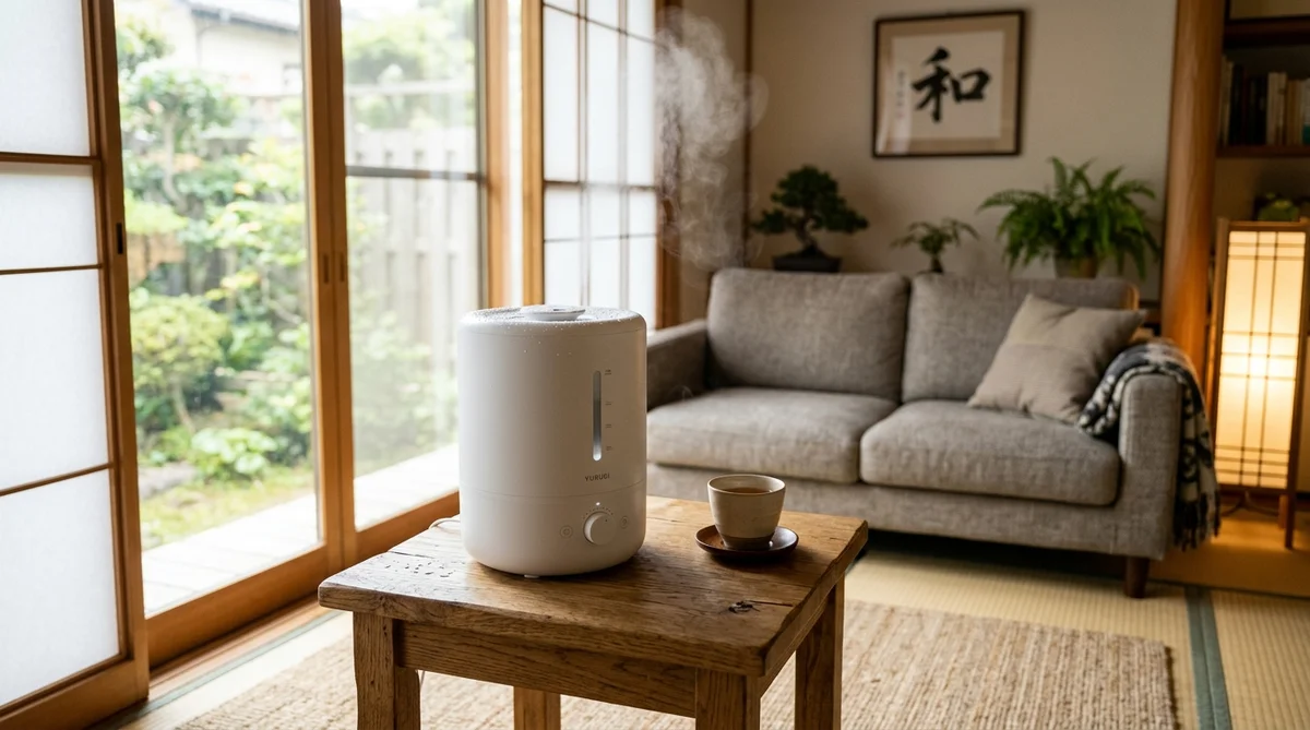 SwitchBot 気化式加湿器 リビング設置