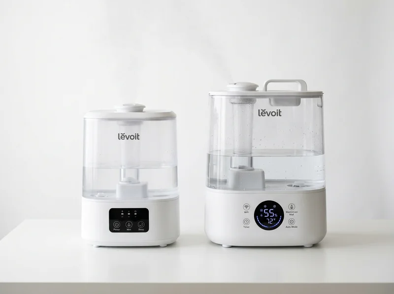 SwitchBot 気化式加湿器 2モデル比較