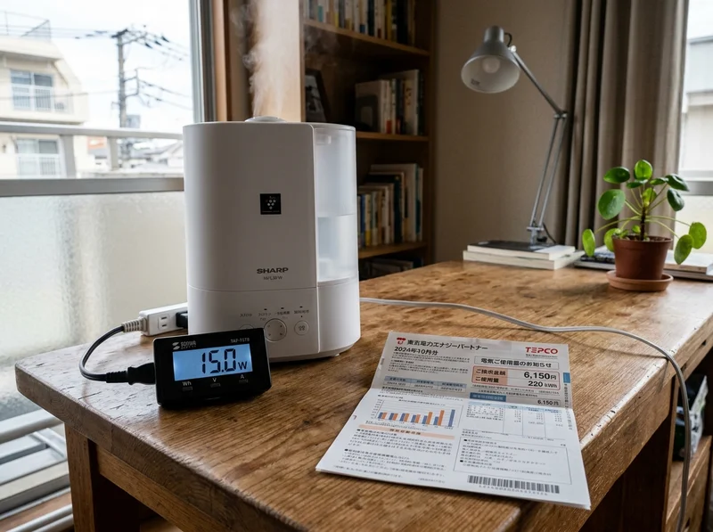 SwitchBot 気化式加湿器 省エネ性能