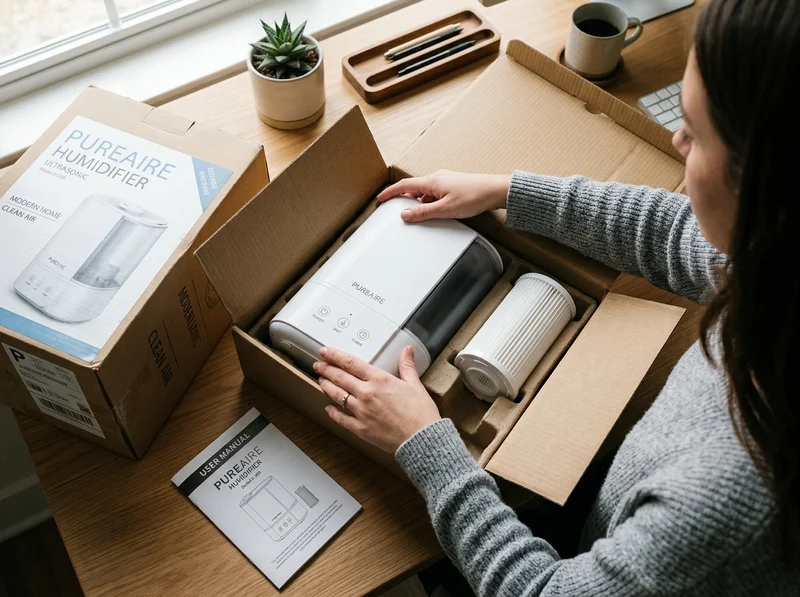 SwitchBot 気化式加湿器 開封