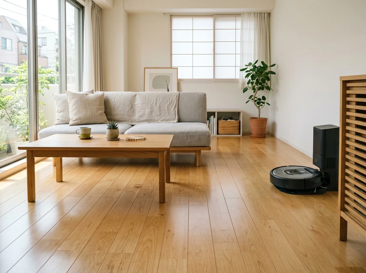 清潔なリビング