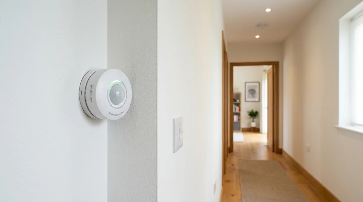 センサー類が配置されたスマートホーム全体像