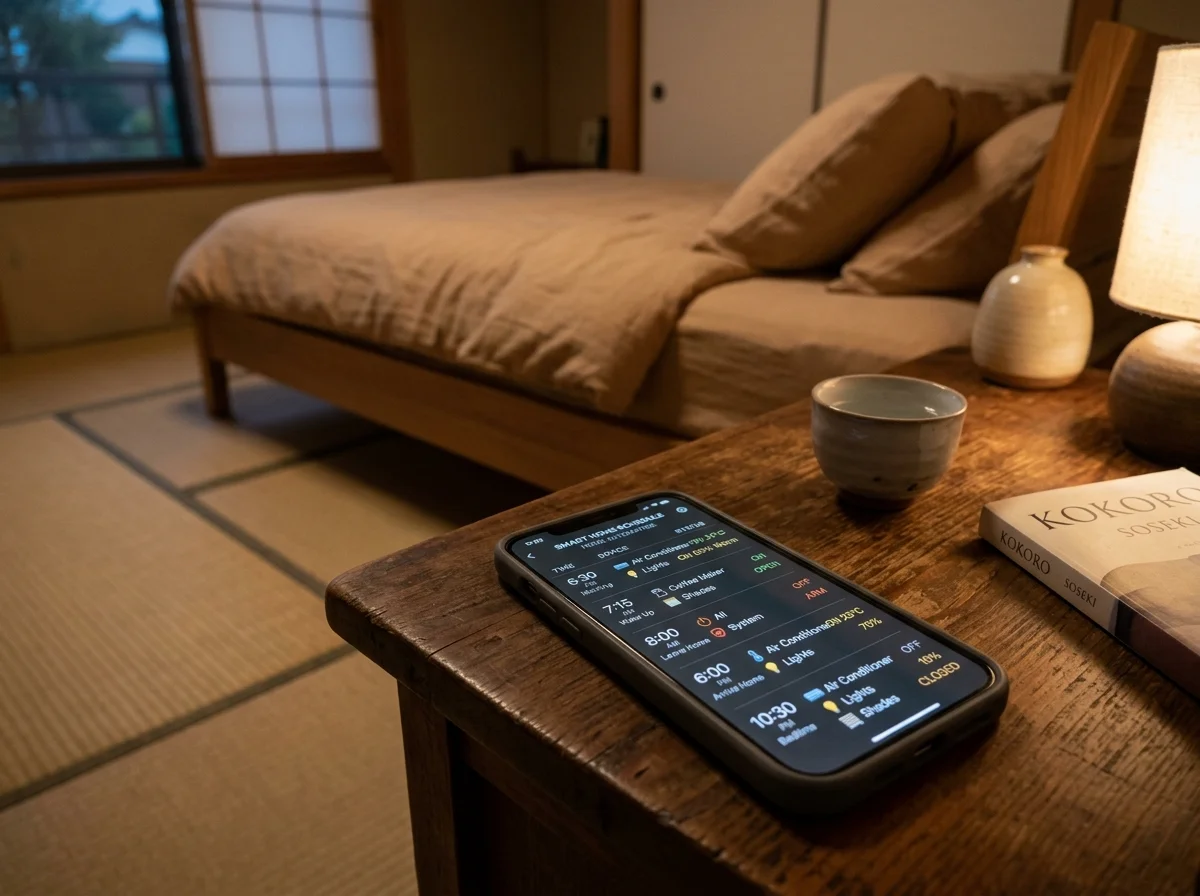 SwitchBotアプリの自動化シーン設定画面