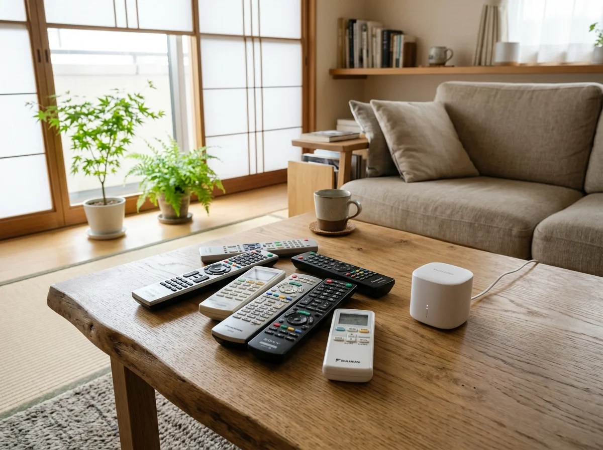 赤外線リモコンの学習