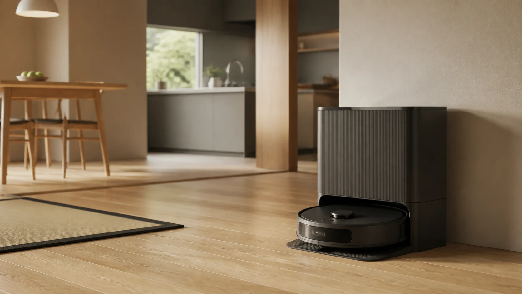 日本のLDKでRoomba Max 705 Comboの導入を想定したロボット掃除機とドック