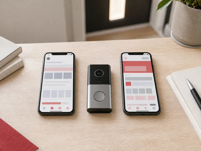 日本語と英語のサポートページをスマートフォンで確認する場面