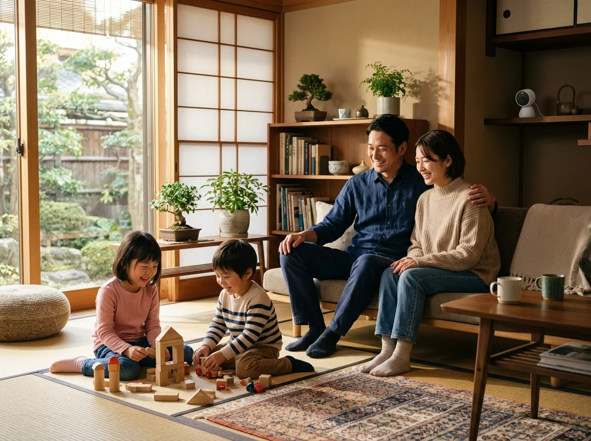 家族の安心を守るセキュリティシステム