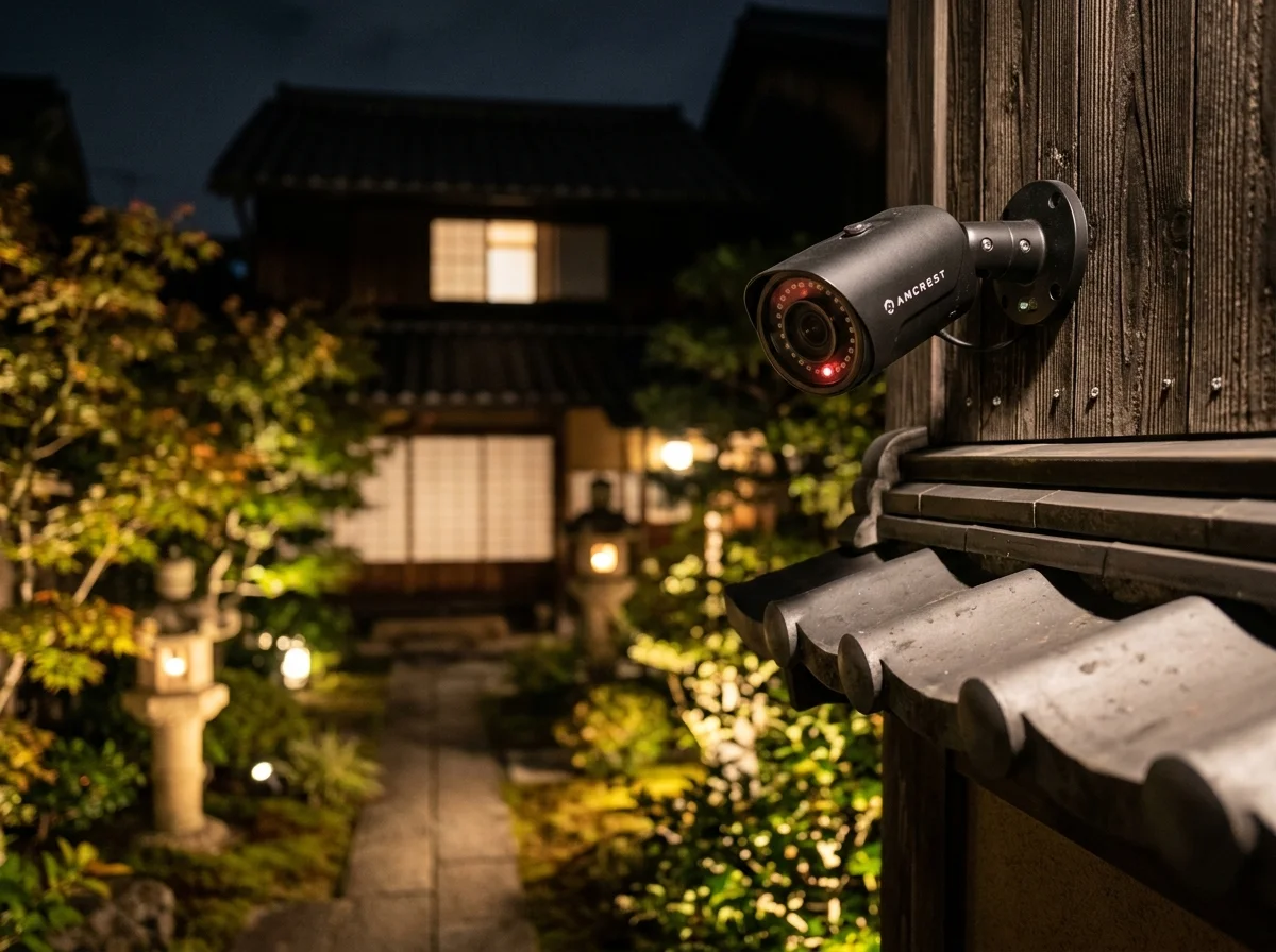 防犯カメラの設置イメージ