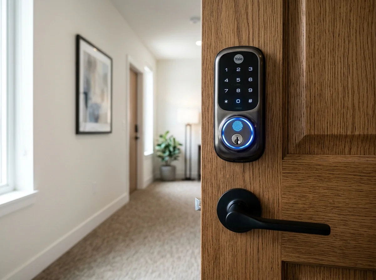 スマートロックの設置例