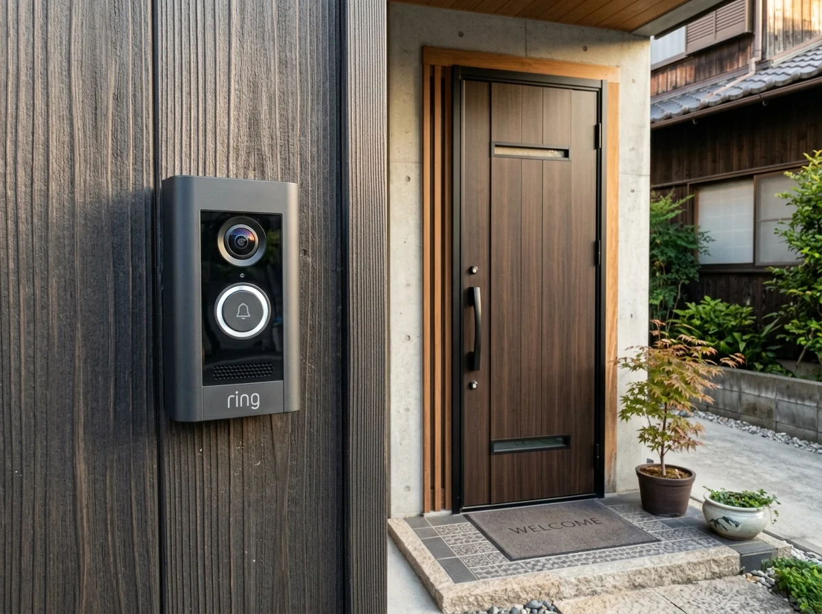 ビデオドアベルの設置