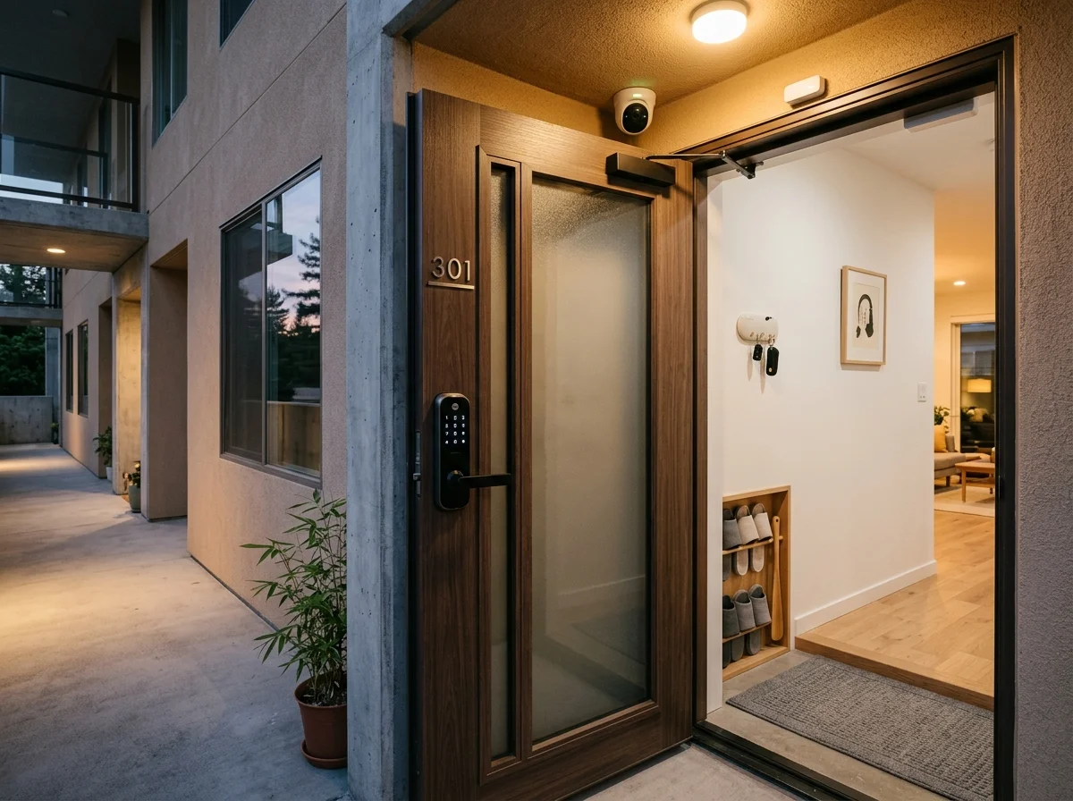 SwitchBotスマートロックとセンサーで守られた玄関