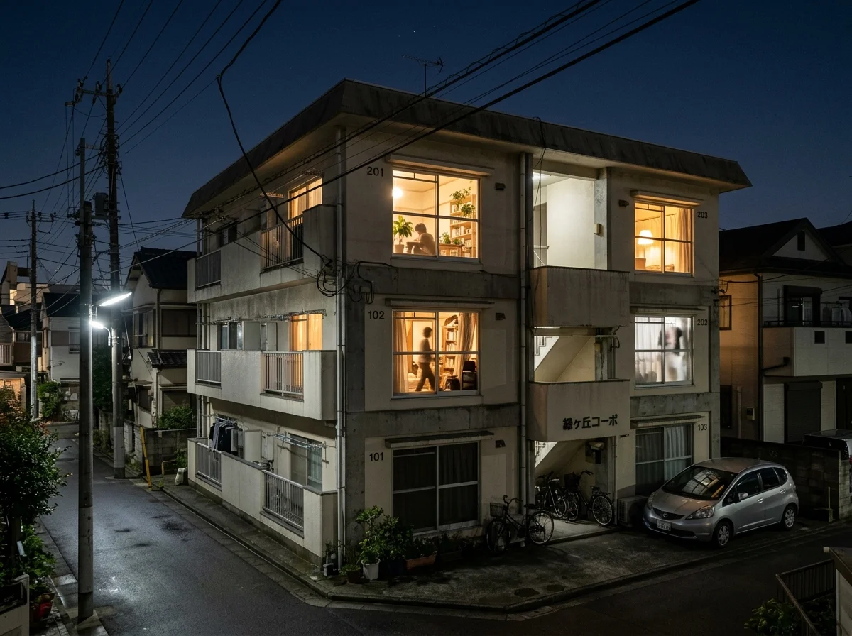 在宅偽装の照明