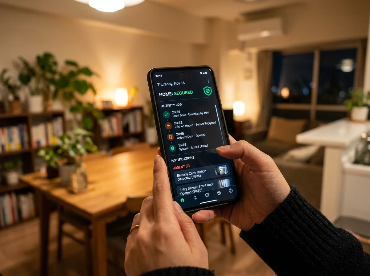 SwitchBotアプリでの管理画面