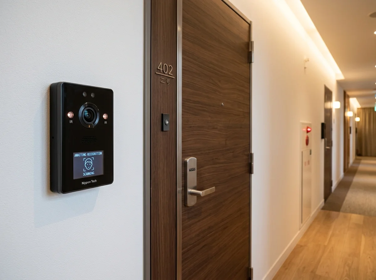 顔認証パッドのイメージ