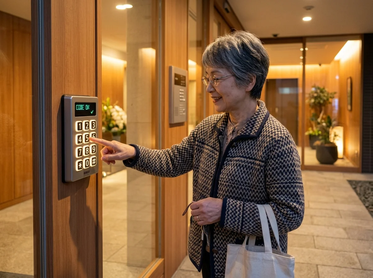 SwitchBotキーパッド操作イメージ