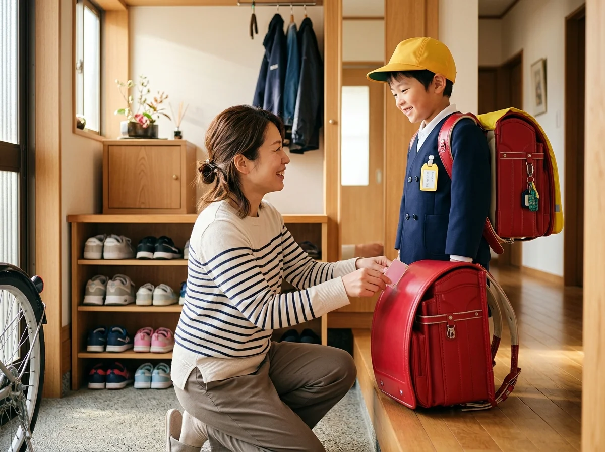 家族でトラッカーカードを活用する様子