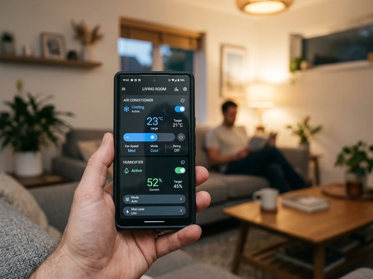 SwitchBotアプリの自動化設定画面