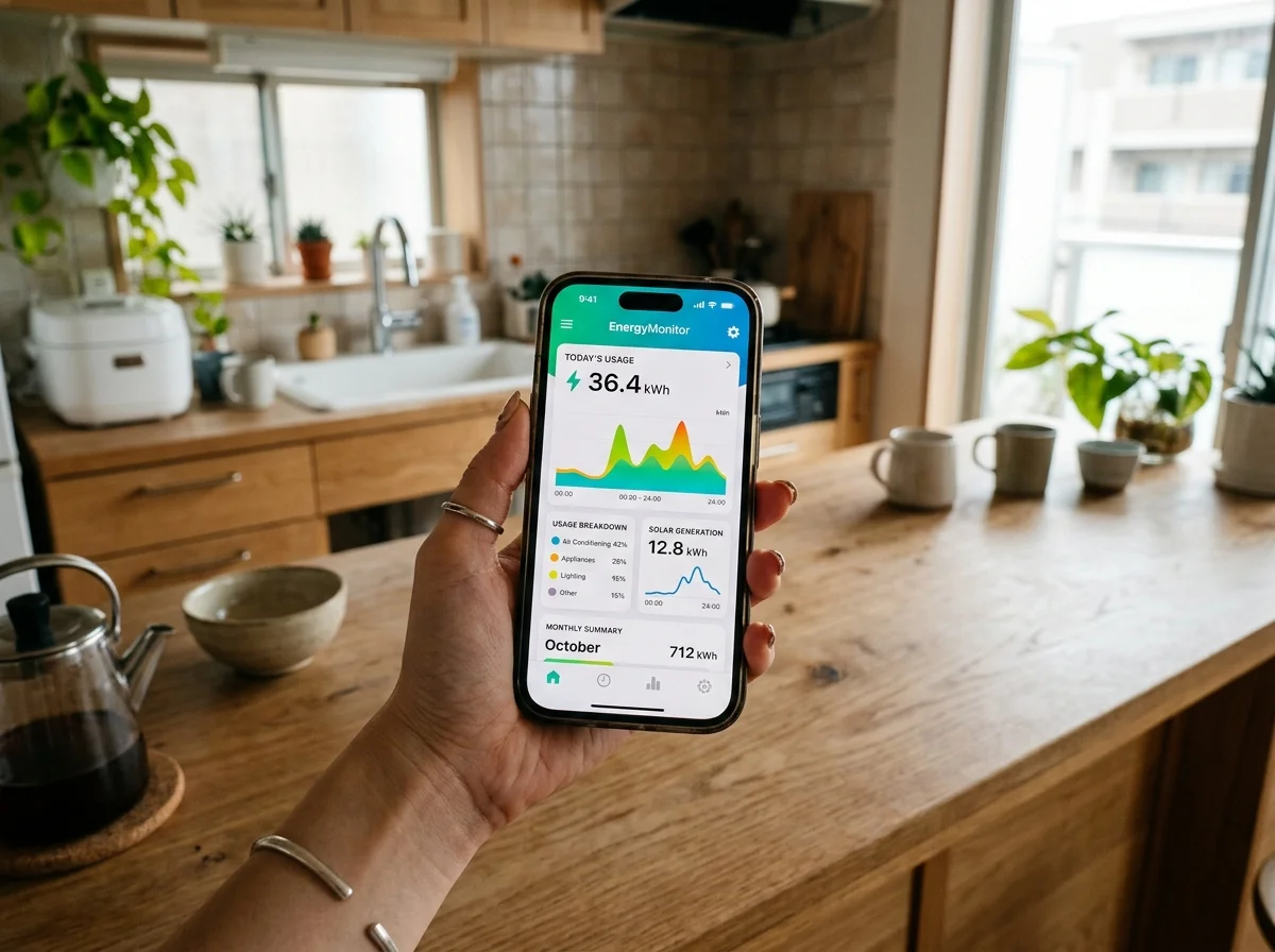 エネルギーモニタリングアプリ