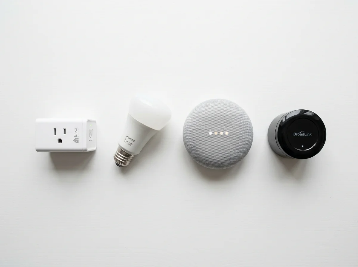 スマートホームスターターキットのデバイス群