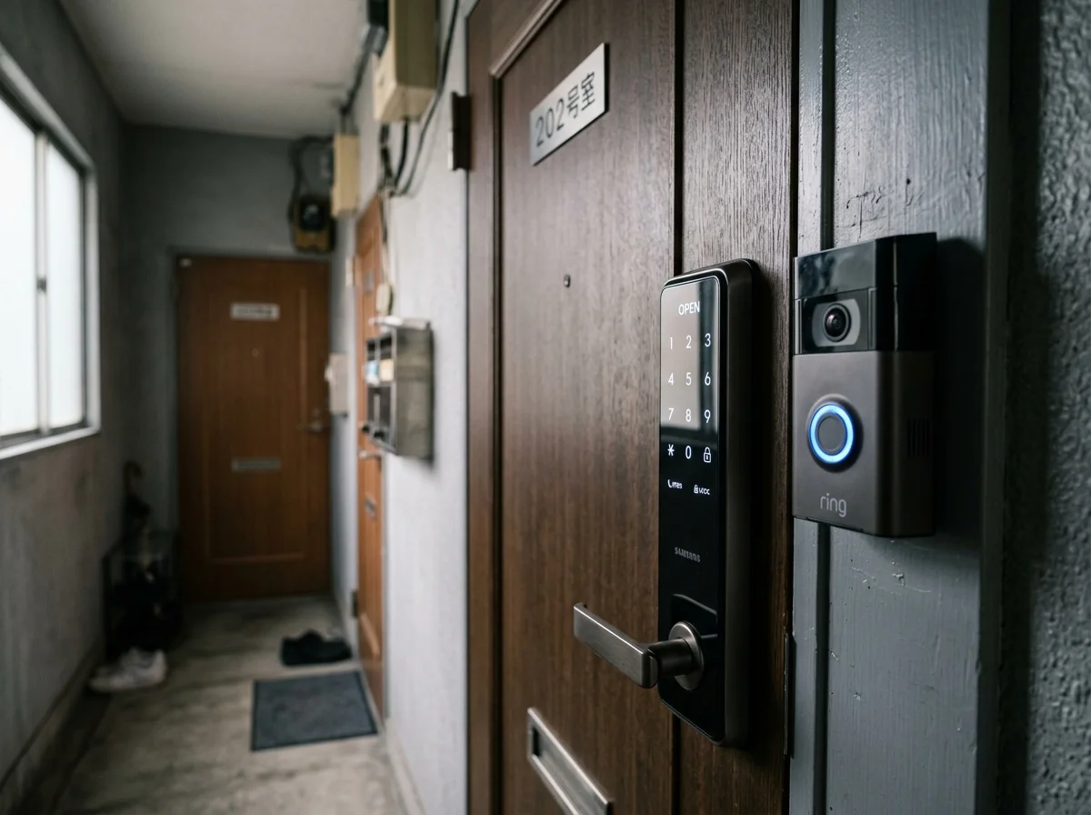 スマートロックとドアベル
