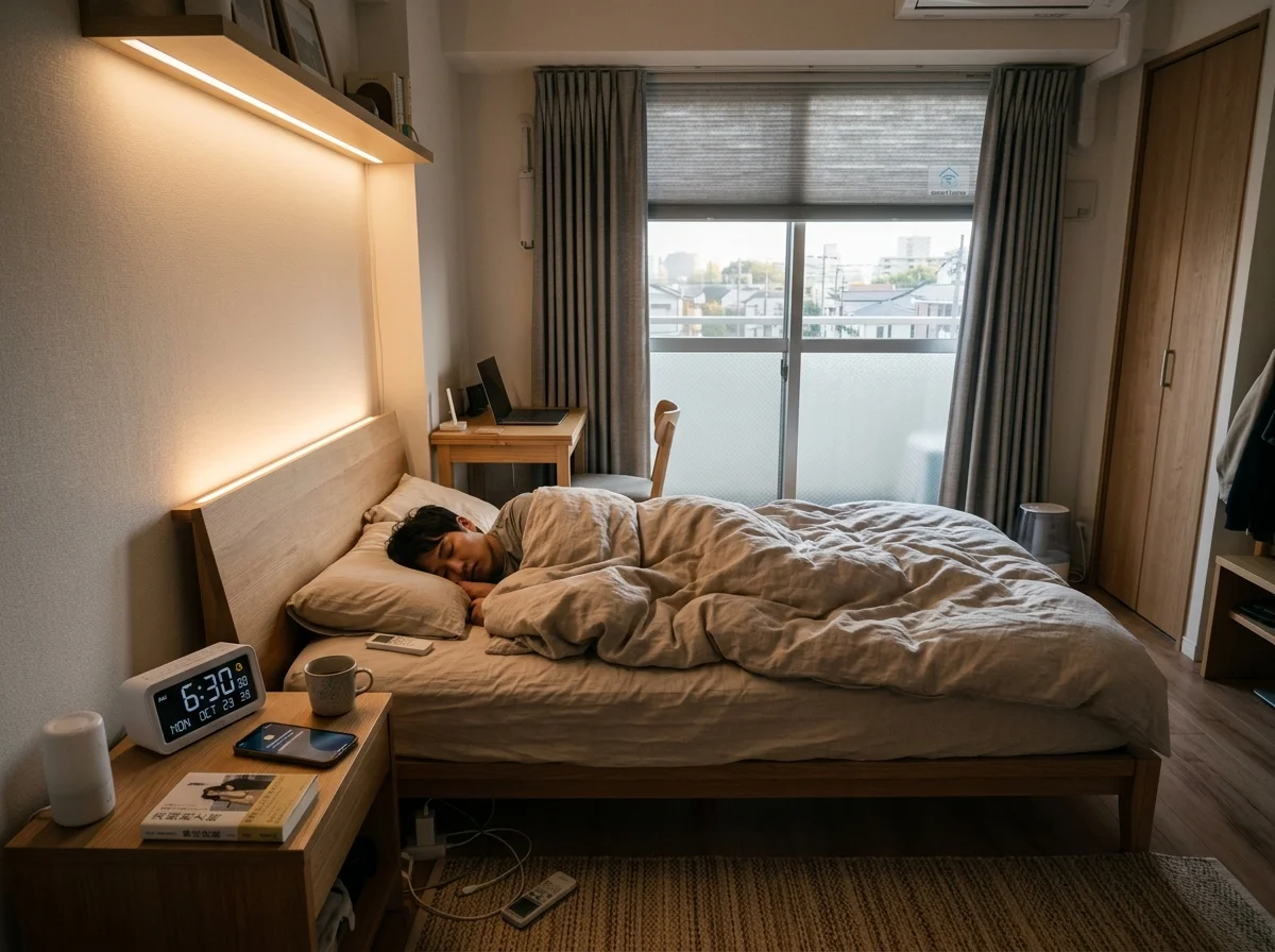 スマートホーム導入の朝の風景