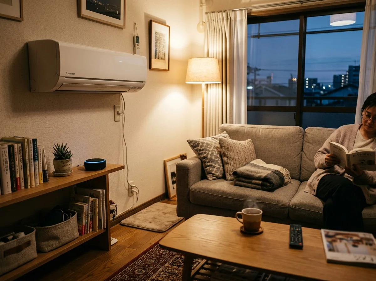 リビングのエアコンとHub 3