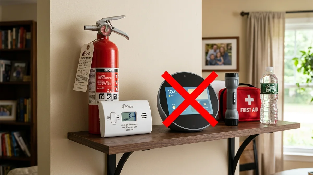 防災スマートホームの限界を示す概念図