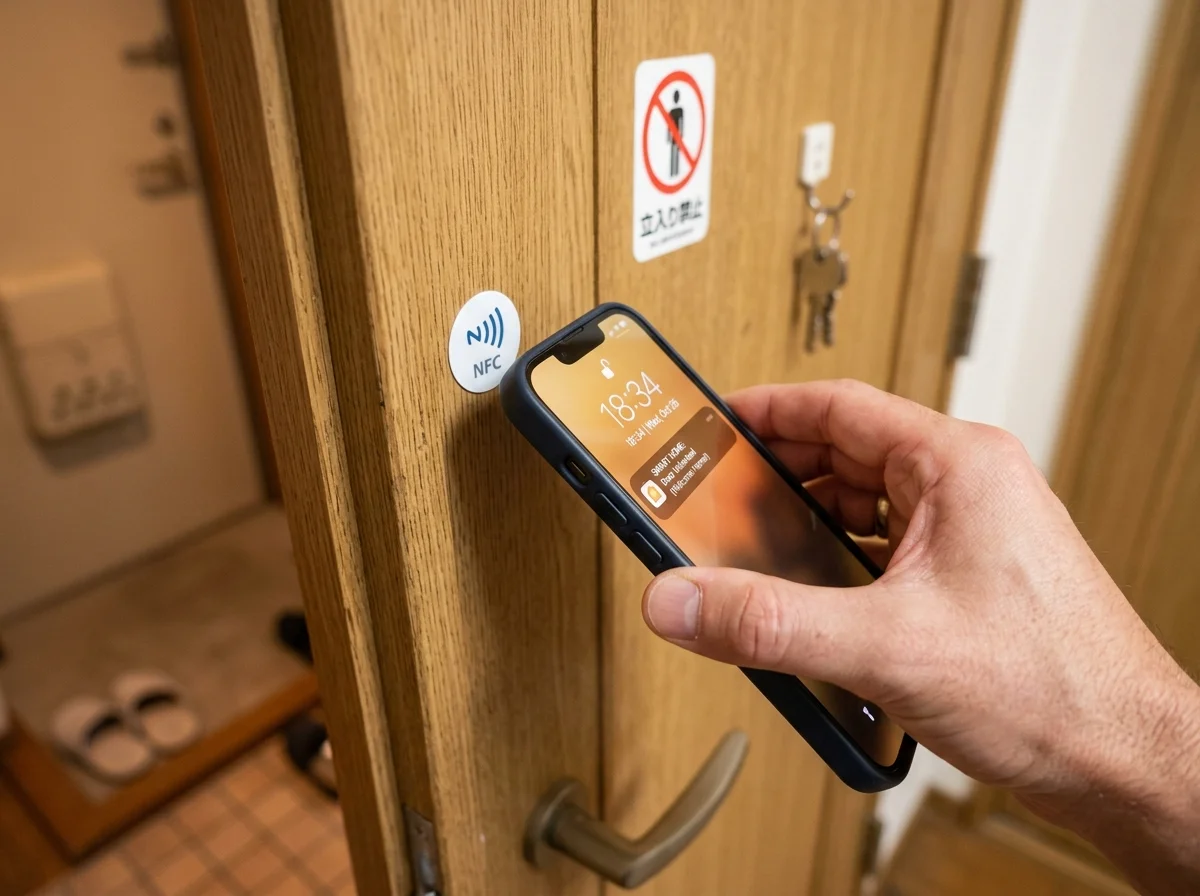 NFCタグとiPhoneの自動化