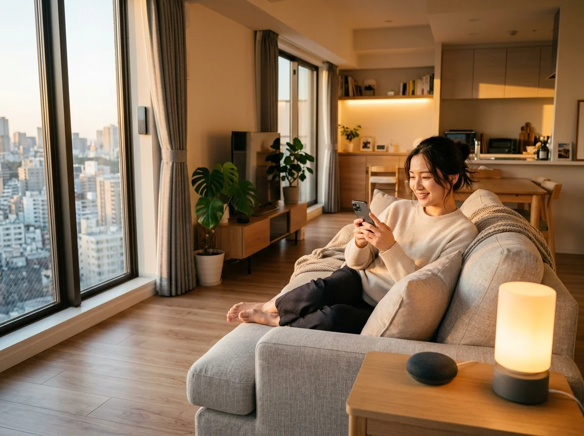 iPhoneとスマートホームのある暮らし