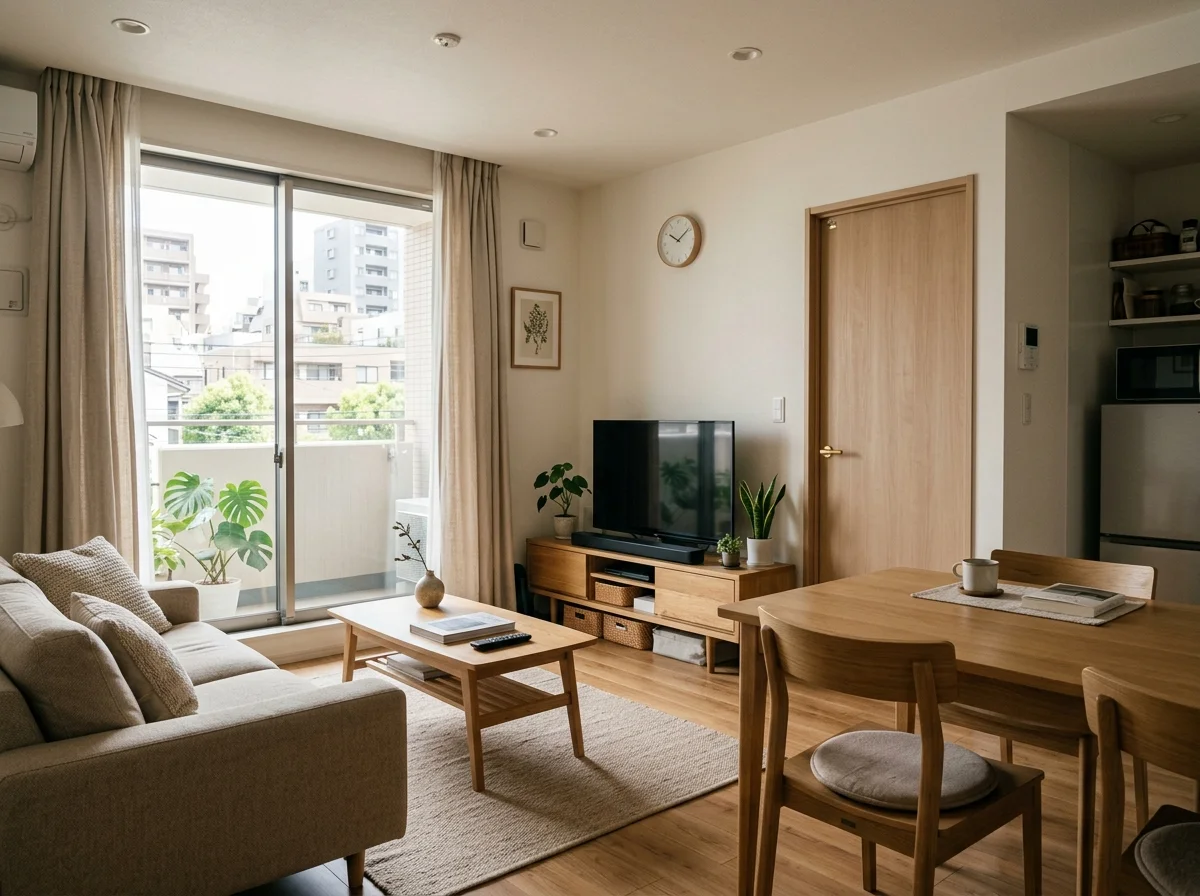 1LDKの間取りとSwitchBot配置