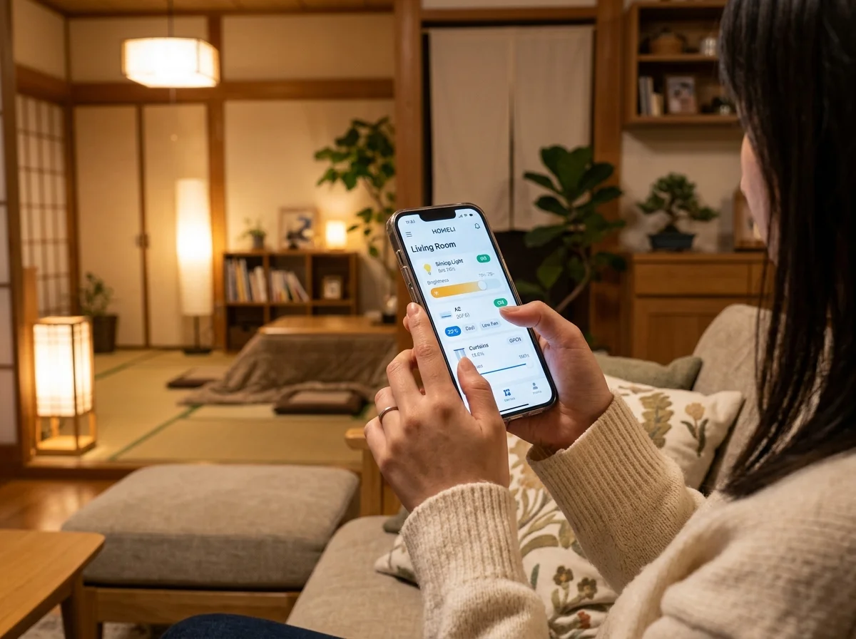 SwitchBotアプリの自動化シーン設定画面