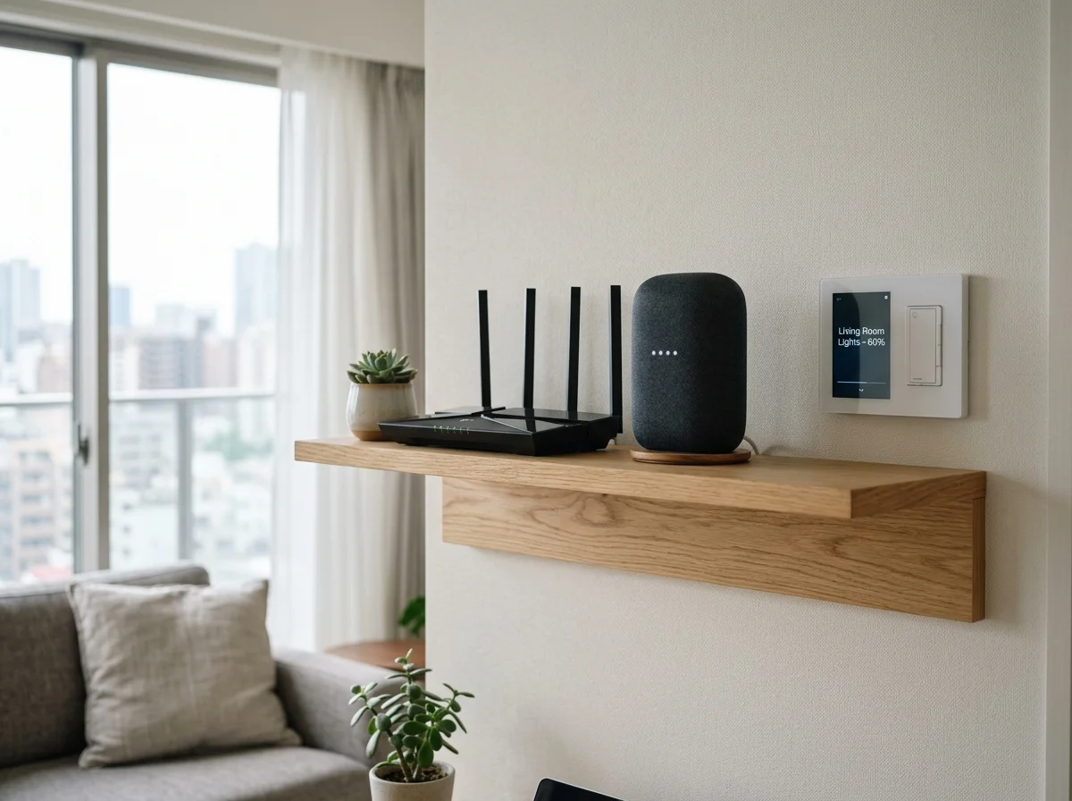 スマートホームのネットワーク構成イメージ