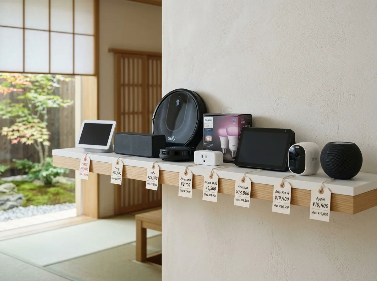 SwitchBot製品の価格帯一覧