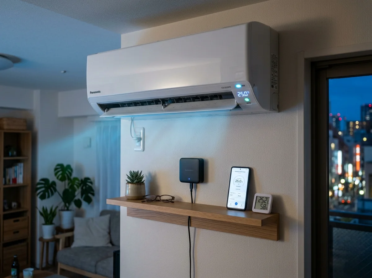 エアコンとHub 3の連携イメージ