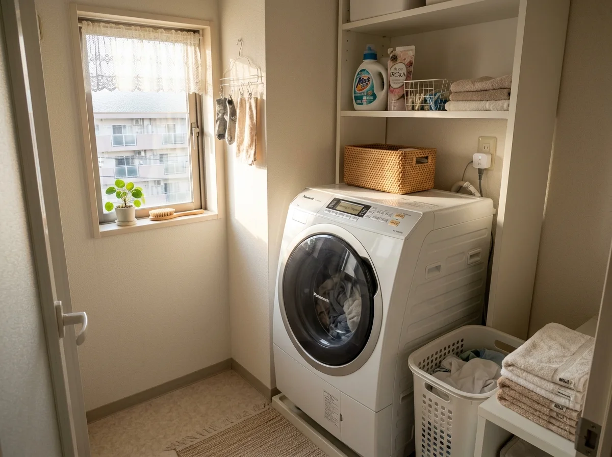 洗濯エリアのスマートプラグ活用