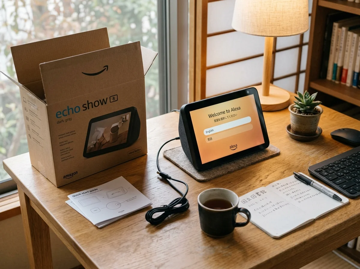 Echo Showのセットアップ