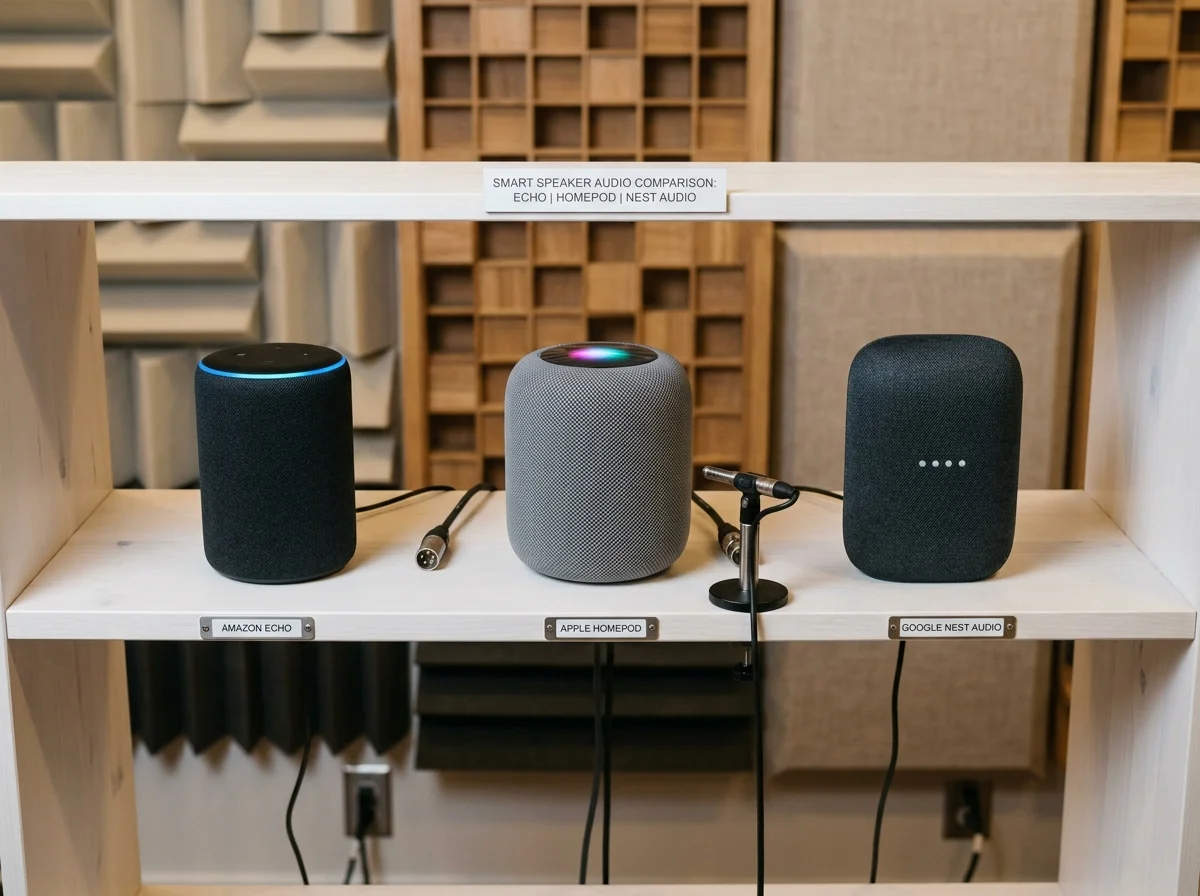 スマートスピーカー3ブランドの比較