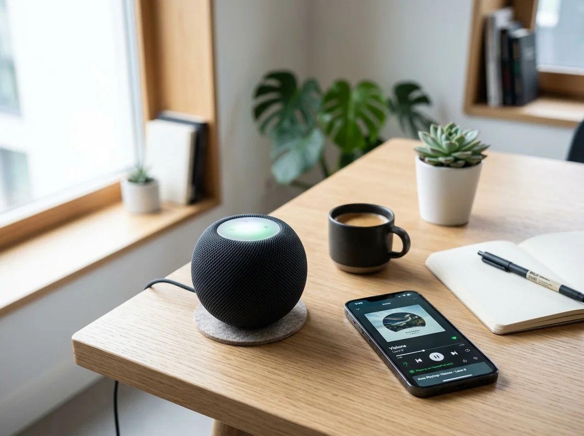 HomePod miniで音楽を楽しむ