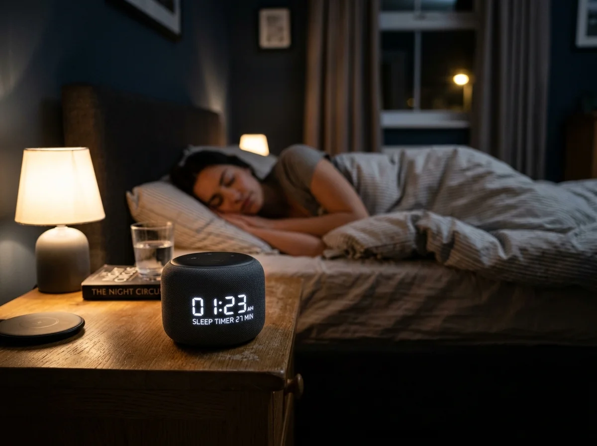 就寝前のスマートスピーカー利用