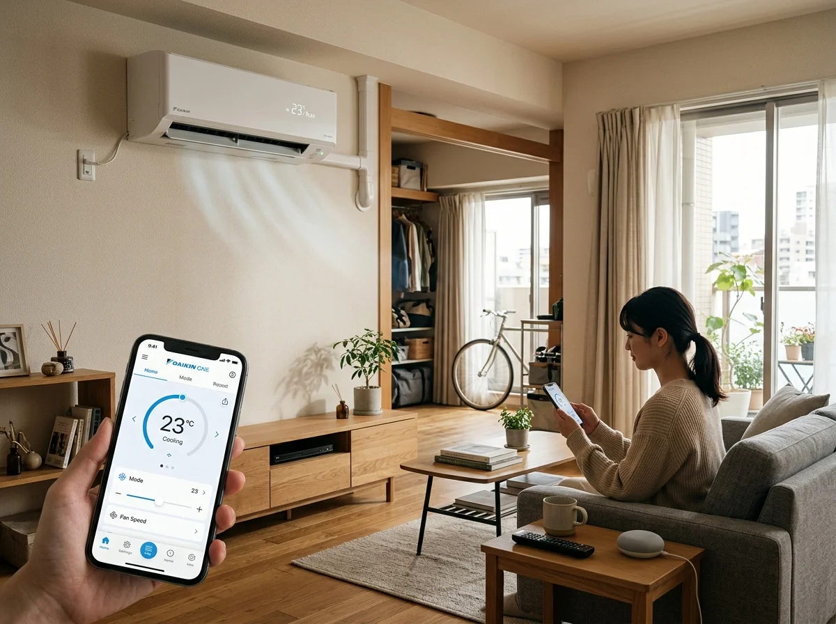 エアコンのスマート制御