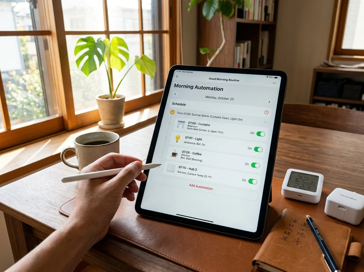 定型アクションの設定画面