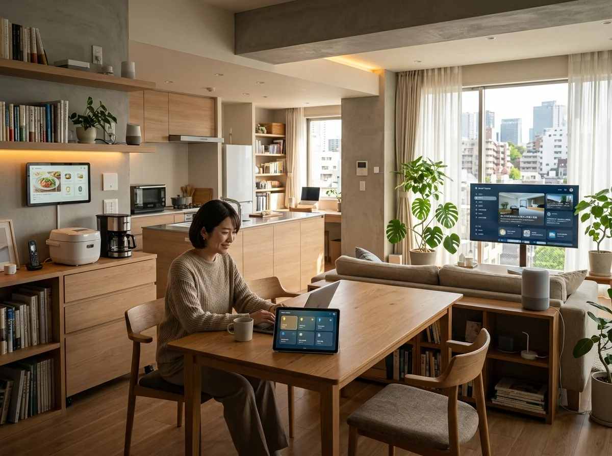 複数デバイスの連動シーン